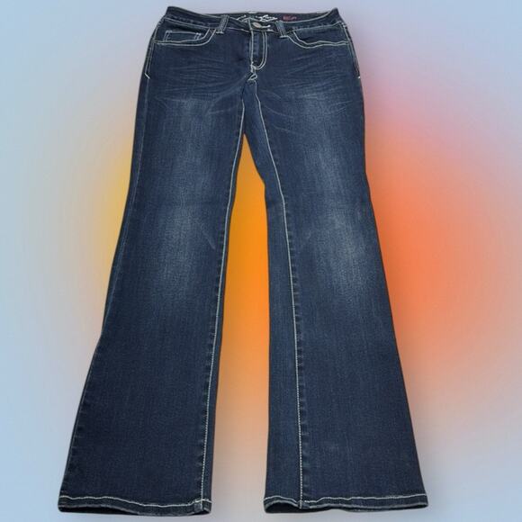 INC Women’s 6 BOOT LEG Blue Jeans - Picture 1 of 4
